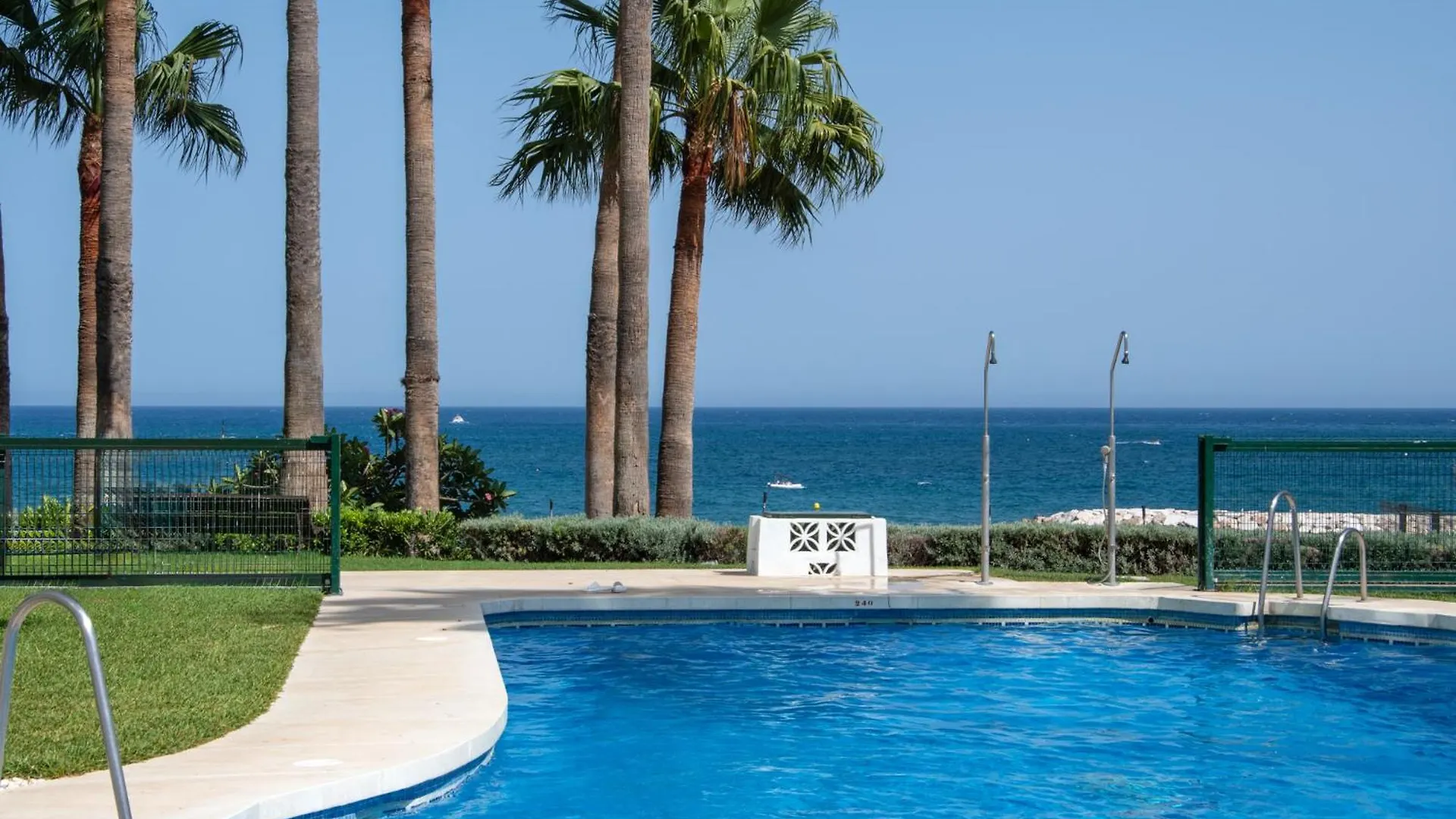 Luxury Frontline Beach Apartment With Sea View Benalmadena Spain